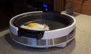 Electric Skillet with Lid