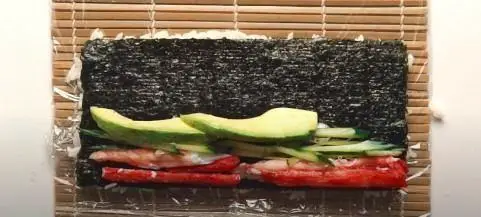 california sushi roll